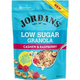 Jordans Low Sugar Granola Cashew & Raspberry 500g