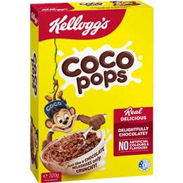 Kellogg's Coco Pops Chocolatey Breakfast Cereal 320g