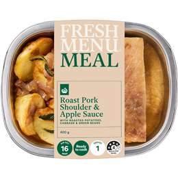 Woolworths Roast Pork Shoulder & Apple Sauce