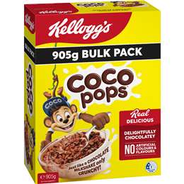 Kellogg's Coco Pops Chocolatey Breakfast Cereal Bulk Pack