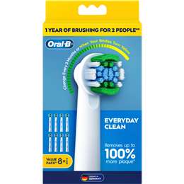 Oral-B Everyday Clean Toothbrush Replacement Heads 8 pack