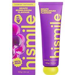 Hismile Fluoride & Toothpaste Grape Bubblegum 100g