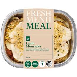Woolworths Lamb Moussaka With Potato & Eggplant