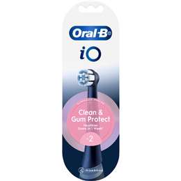 Oral-B iO Clean & Gum Sensitive Toothbrush Replacement Heads 2 pack