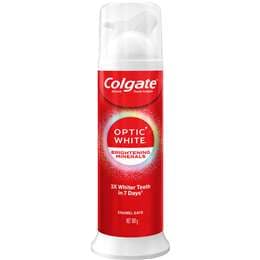 Colgate Toothpaste Optic White Pump