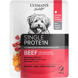 Ultimates Indulge Wet Dog Food Single Protein Beef