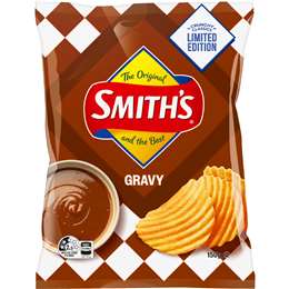 Smith's Crinkle Cut Potato Chips Gravy 150g