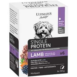 Ultimates Indulge Wet Dog Food Single Protein Lamb
