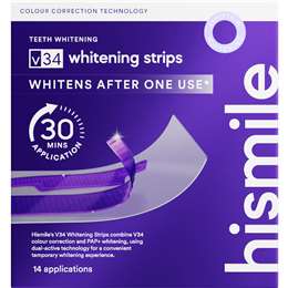 Hismile V34 Teeth Whitening Strips 14 pack