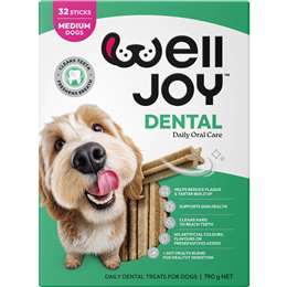 WellJoy Dental Dog Stick Treats