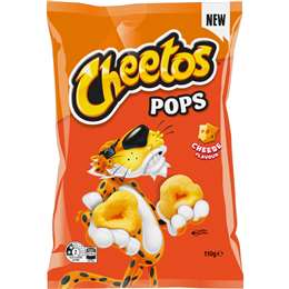 Cheetos Pops Snacks Cheese 110g