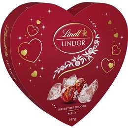 Lindt Lindor Heart Chocolate Box