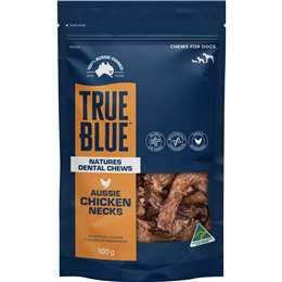 True Blue Natures Dental Dog Chews Aussie Chicken Necks