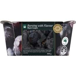Grape Premium BlkS/L 400g Black Grapes