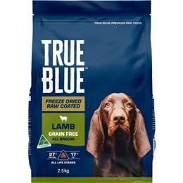 True Blue Freeze Dry Raw Coated Dry Dog Food Grain Free With Lamb