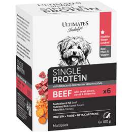 Ultimates Indulge Wet Dog Food Single Protein Beef