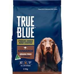 True Blue Freeze Dry Raw Coated Dry Dog Food Grain Free With Kangaroo