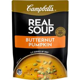 Campbell's Real Soup Pouch Butternut Pumpkin