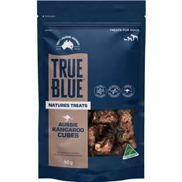True Blue Aussie Kangaroo Cubes Dog Treats