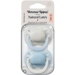 Tommee Tippee Natural Latex Soother 0-6M Assorted