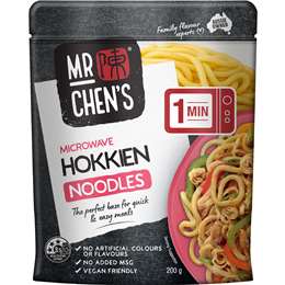 Mr Chen's Microwave Noodles Hokkien