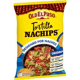 Old El Paso Nachips Tortilla Nacho Corn Chips Original