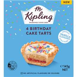 Mr Kipling Birthday Cake Tarts