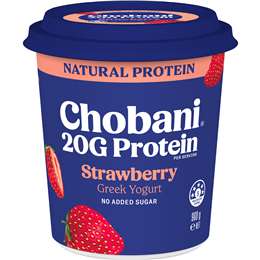 Chobani Protein Greek Yoghurt Strawberry