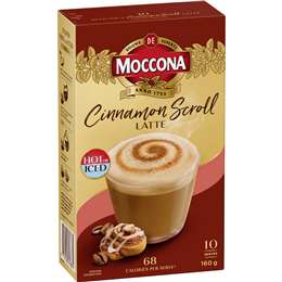 Moccona Coffee Sachets Cinnamon Scroll Latte