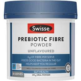 Swisse Prebiotic Fibre Powder Unflavoured 210g