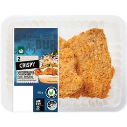Woolworths Southern Fried Chicken Breast Fillet Burgers
