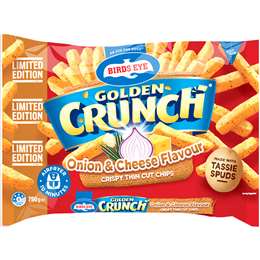 Birds Eye Golden Crunch Onion & Cheese Chips