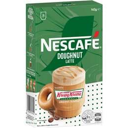 Nescafe Krispy Kreme Doughnut Latte Sachets 8 pack