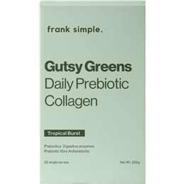 frank simple. Gutsy Greens Daily Prebiotic Collagen
