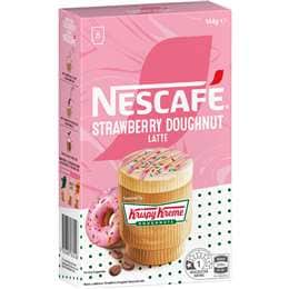 Nescafe Krispy Kreme Strawberry Doughnut Latte Sachets