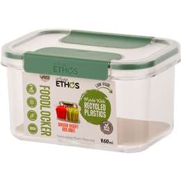 Urban Ethos Food Locker Rectangle Container With Divider 860mL each