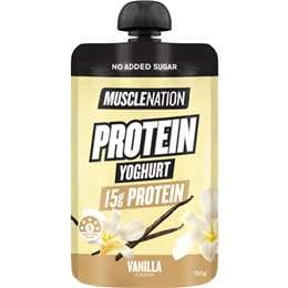 Muscle Nation Protein Yoghurt Pouch Vanilla