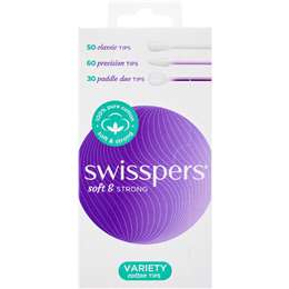 Swisspers Variety Cotton Tips