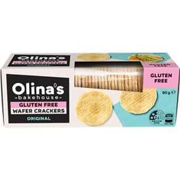 Olina's Bakehouse Gluten Free Wafer Crackers Original
