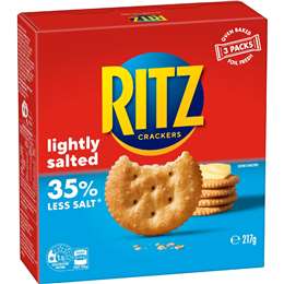 Ritz Lightly Salted Crackers 217g