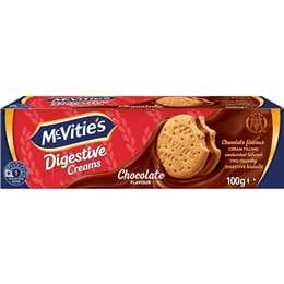 McVitie's Digestive Cream Biscuits Chocolate