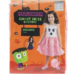Halloween Ghost Dress Costume 3-5 Years each
