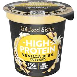 Wicked Sister High Protein Vanilla Bean Custard
