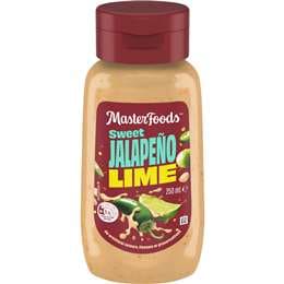 Masterfoods Sweet Jalapeno & Lime Sauce