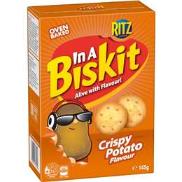 In A Biskit Ritz Crispy Potato Crackers 145g