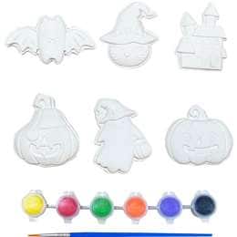 Halloween DIY Paint Figurines Set 6 pack