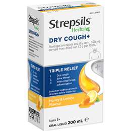 Strepsils Herbal Dry Cough+ Liquid
