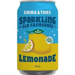 Emma & Tom's Sparkling Old Fashioned Lemonade Can
