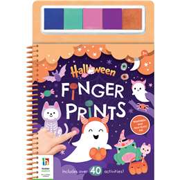Halloween Finger Print Activity Book each