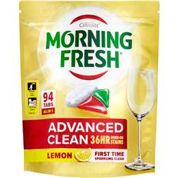 Morning Fresh Advanced Clean Dishwasher Tablets Lemon 94 pack